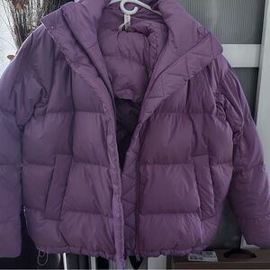 Lululemon Athletica Lavender Puffer Jacket